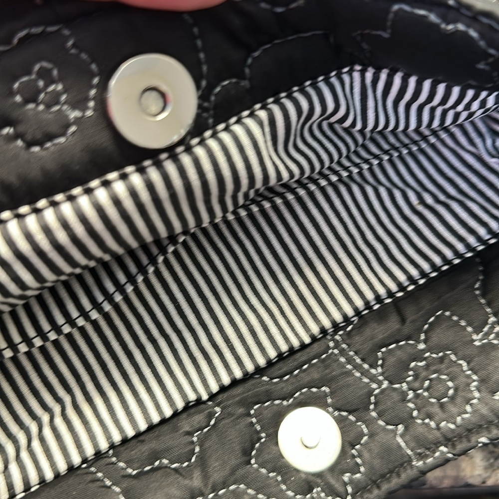 Thirty One 5th Ave Black Quilted Hobo Bag EUC - Picture 7 of 7